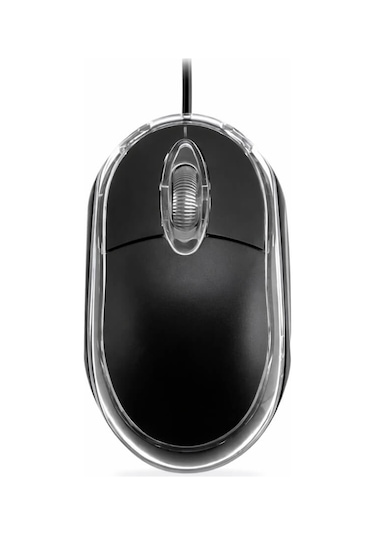 5 Adet - Koodmax Usb Optik Mouse 800 Dpı - Kablolu Maus - Işıklı W0015-n5-5adet