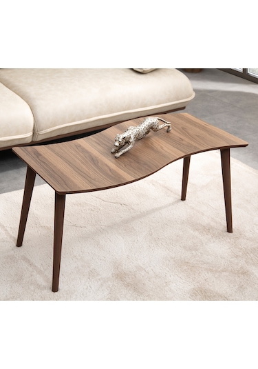 Vovvahome Salsa Mdf Ahşap Orta Sehpa - Ceviz