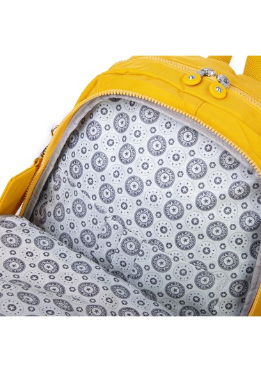 Nas Bag Unisex Büyük Boy Zararlı Kimyasal İçermeyen Waterproof Sırt Çantası Sarı Sarı