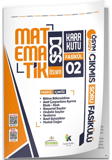 2026 DGS Matematik Kara Kutu 2.fasikül ÖSYM Çıkmış Soru Bölme Bölünebilme Mutlak Değer Modüler Set