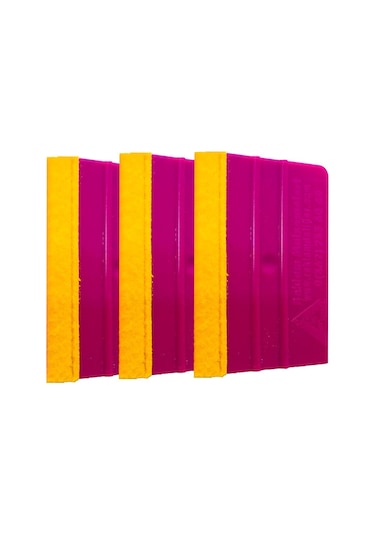 Esnek Çizmeyen Keçeli Ragle Folyo Cam Filmi Sticker Kaplama Aracı 50 Adet