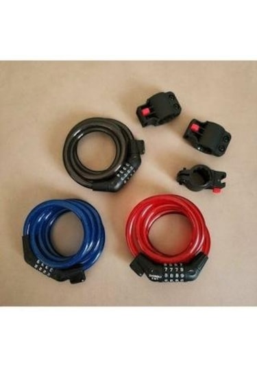 Zhongli Kilit Şifreli 4 Kombinasyonlu 12x120 CM Gri - Siyah