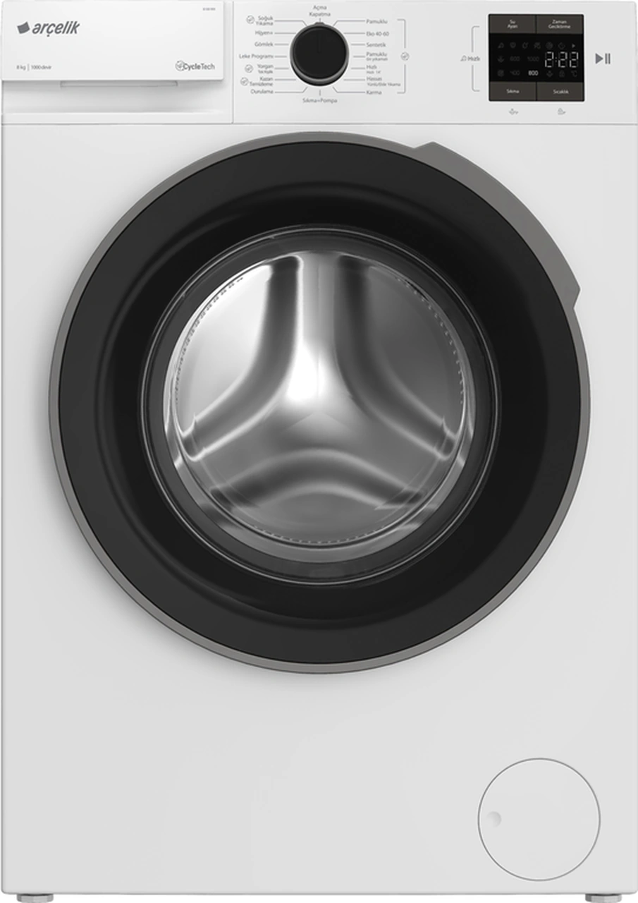 Arçelik 8100 MX Çamaşır Makinesi-801 KMX Kurutma Makinesi