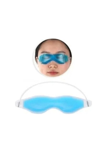 Premium Soğuk Sıcak Uygulama Göz Terapi Bandı Işık Önleyici Göz Dinlendirme Jel Uyku Bandı Çok Renkli