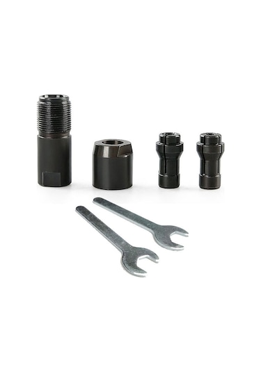 Xiyyadms Açımlıçiftli Elektrikli Taşlama Dönüştürücü Kafa - 3/6mm Mandrenli Uyarlanabilir Uç Parça Seti Açımlıçiftlere Uygun