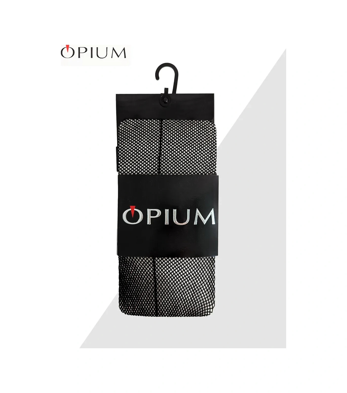 Opıum Dantel Fileli Dikişli Çoraplar 341332979 Siyah