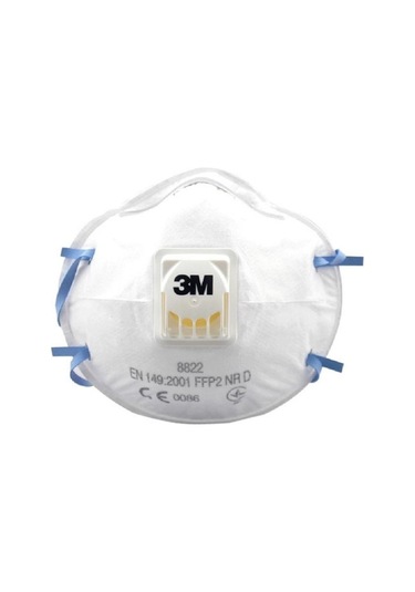 3m 8822 Ffp2 Ventilli Partikül Solunum Maskesi - 10 Adet