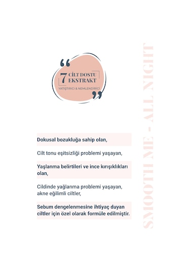 She Vec Smooth Me Akne Karşıtı Pürüzsüzleştirici Serum 30 ML