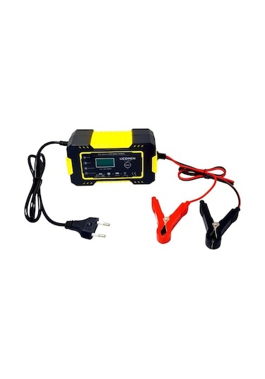 Electroon Ucomen Uc-c120501a Sarı 12volt 6amper Led Göstergeli Akü Şarj Cihazı