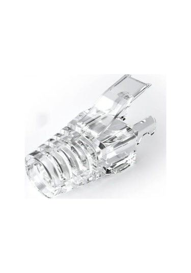 Cat6 Rj45 Boots Şeffaf 100 Adet Kutulu
