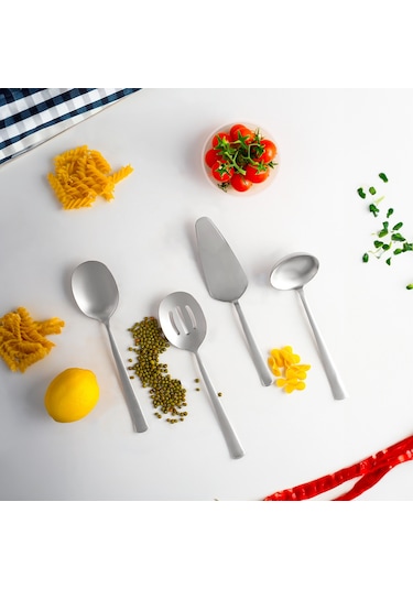 Porsima Sidney 4 Parça Paslanmaz Çelik Mini Servis Seti