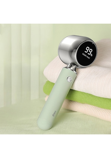 Mioji Mio Lr6 Dijital Gösterge 800mah Kablosuz Tüy Tiftik Makinesi - Yeşil