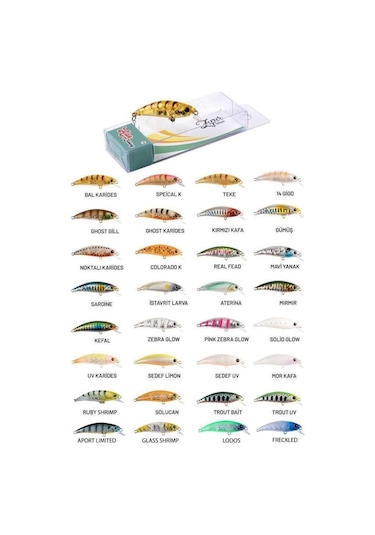 Hanfish Zıpır KG 50 MM 4.5 G Lrf Maket Balık