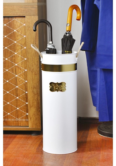 Metal Şemsiyelik Beyaz