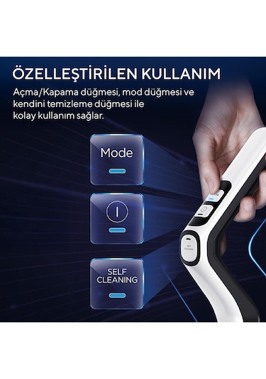 Kumtel HWDVC-01 Islak Kuru Şarjlı Dikey Süpürge