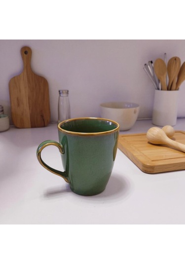 Seramik Kahve Kupası Haki