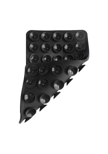 Novahub 1 Adet Sabit Ped İçin Destekli Yapışkanlı Emici Ped 40 Cep Telefonu Fikstürü İçin Çift Taraflı Silikon Emici Ped Emici Kupa Siyah Siyah