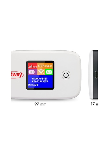 Redway 4G Mobil Taşınabilir WI-FI Modem