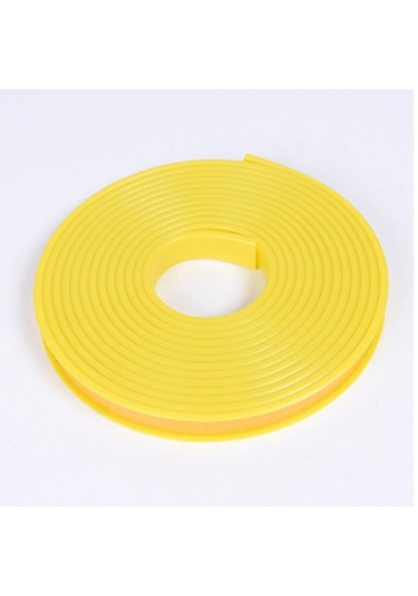 Sarı Tutkal Kendinden Yapışkanlı Yumuşak U Şekilli Boş Tutma Kenar Bantlama Trimli Dolap 22mm