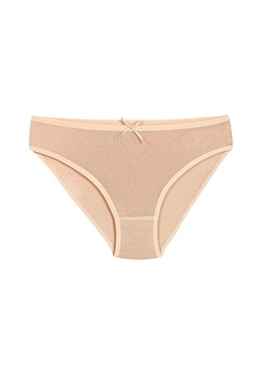 Kit İç Giyim Yıldız 9'lu Bambu - Elastan Kadın Külot Ten