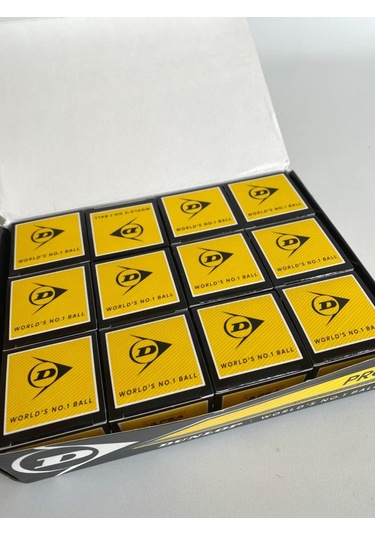 Dunlop N1-sr Pro Squash Topu Beyaz 1 Adet 12x1bbx Beyaz