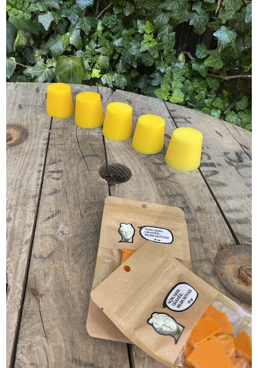 Açık Sarı Granül Mum Boyası ( 10 gr )