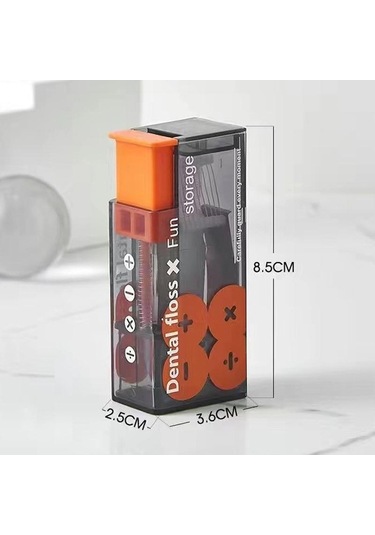 Flybuy Yeşil Tek Taşınabilir Otomatik Kutusu Kullanımlık Ipi Ipi Ipi Dispenseri Diş Diş Çıkarma Adet 10 Cy