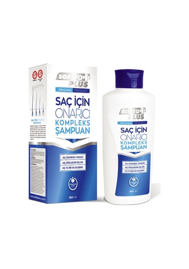 Softto Plus Saç Dökülmelerine Karşı Onarıcı Kompleks Şampuan 360 ML
