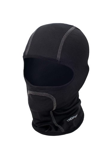 Trespass Moulder - Adults Balaclava Unisex Siyah Kar Maskesi Blk Siyah