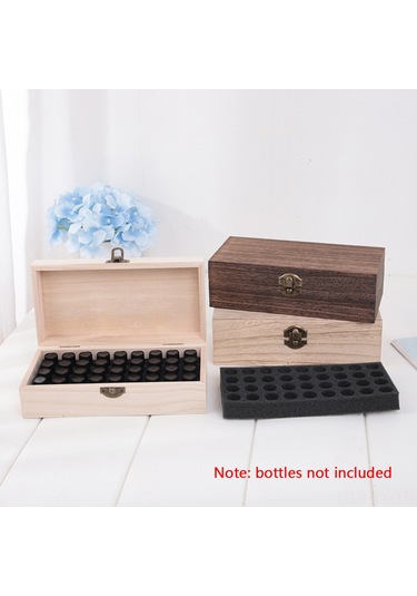 Teltree Ahşap Esans Yağı Saklama Kutusu - 1-3ml Şişeler İçin Dayanıklı Ve Şık Organizasyon Çözümü Diğer