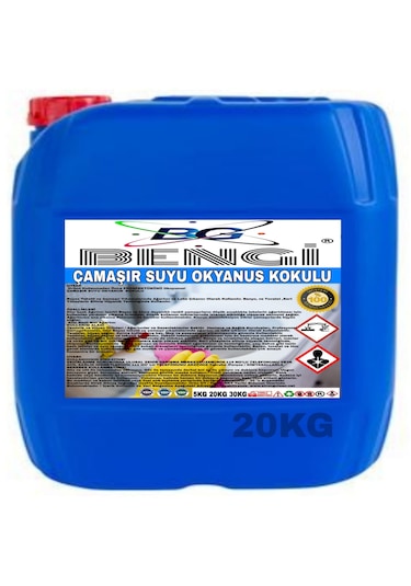 Çamaşır Suyu Okyanus Kokulu 20 Kg Tekli