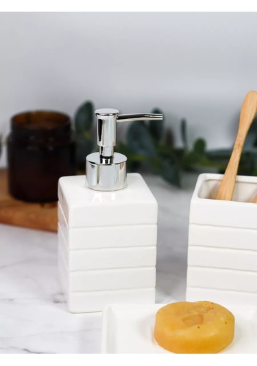 Denezo Iva Banyo Aksesuarları Seti 173426945 Beyaz