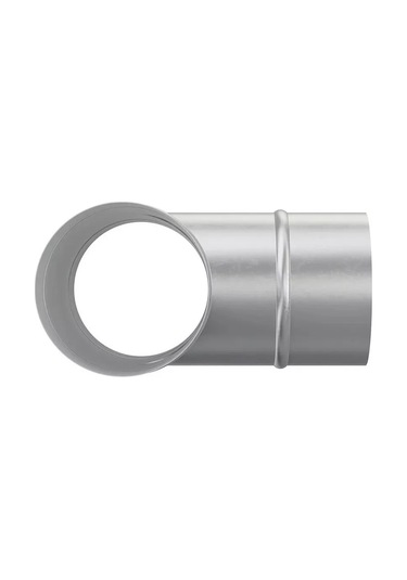 Era Yuvarlak Hava Kanalları İçin Çelikten Üretilmiş 200 Mm'lik Baca Üçlü Bağlantı 175464617