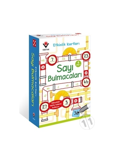 Etkinlik Kartları - Sayı Bulmacaları- Tübitak Yayınları