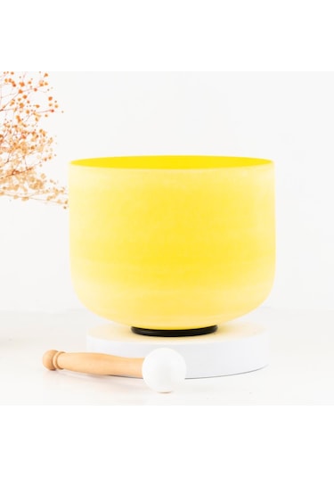 Yelow Kristal Quartz Kase İnide
