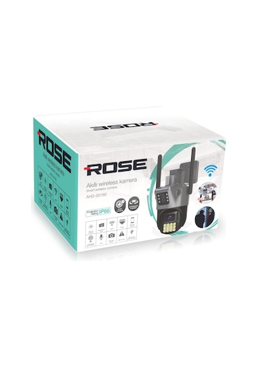 Rose Ahd-30180 Akıllı Wireless Kamera