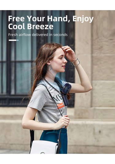 Jialan Taşınabilir El Vantilatörü, Pille Çalışan Fan, Tabanlı, 8