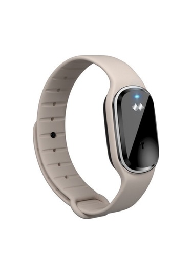 Skycity M1 Model Beyaz Sinyalizasyonlu Ultrasonik Kovucu Kordon, Kimyasız Çocuklar İçin Dış Mekan, Silikon Kordon, Dahili Pil