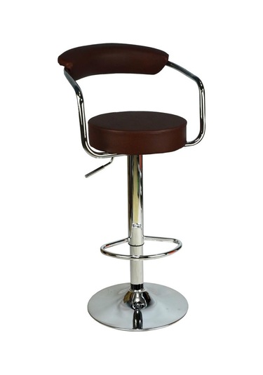 Bürocci Monica Bar Sandalyesi-Kahverengi-9510Q0121 Çok Renkli