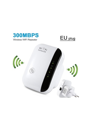 Avrupa Standardı 300mbps Ev Wi-fi Sinyal Güçlendirici - 2.4ghz Mini Menzil Genişletici Router