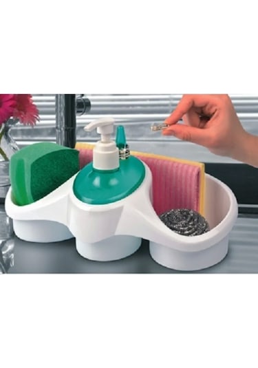 Deterjan Hazneli Süngerlik Bulaşık Süngerliği Royaleks-tp653 Çok Renkli