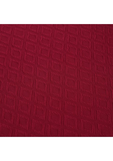 Lemestar Burgundy Yüksek Esnekli Kli Ti Ekli Örgü Sandalye Kılıfı - Ofi S, Restorant, Otel İçin - Yumuşak, Temizlendi Rme Kolay, Renk Kaybı Sız DiğER