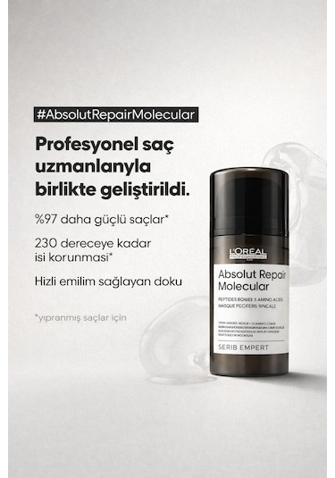 L'Oreal Professionnel Absolut Repair Molecular Maske 50 ML