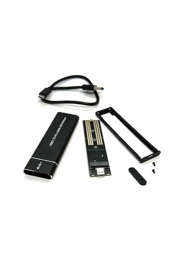 Boblov Usb Nvme Kutu Nvme M.2 To Type-c Usb3.1 10gbps Aluminyum