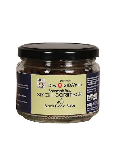Devrekani Deva Gıda Baş Siyah Sarımsak 90 G