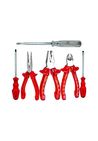 Moonshop Pense Yan Keski Karga Burnu Düz Tornavida Kontrol Kalemi