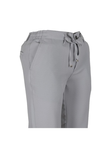Erkek Jogger Pantolon Bel Bağcıklı Regular Rar01346 Gri