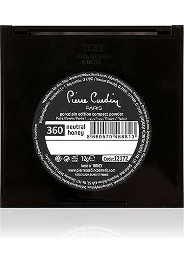 Pierre Cardin Porcelain Edition Compact Powder - Pudra - Neutral Honey