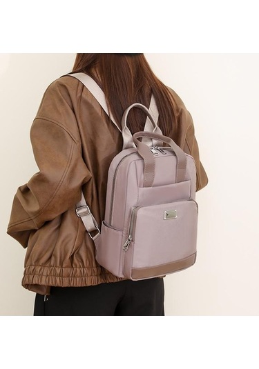 Dancemonkey Sırt Seyahat Renk Pembe Kapasiteli Kadın Düz Çantası Çantası Büyük Xc Pembe