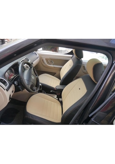 Skoda Roomster 2008 Araca Özel Deri Koltuk Kılıfı